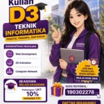 Kuliah di Prodi Teknik Informatika Amikom Potongan UKT 10% Sampai Semester 5 Kode Referral 190302278